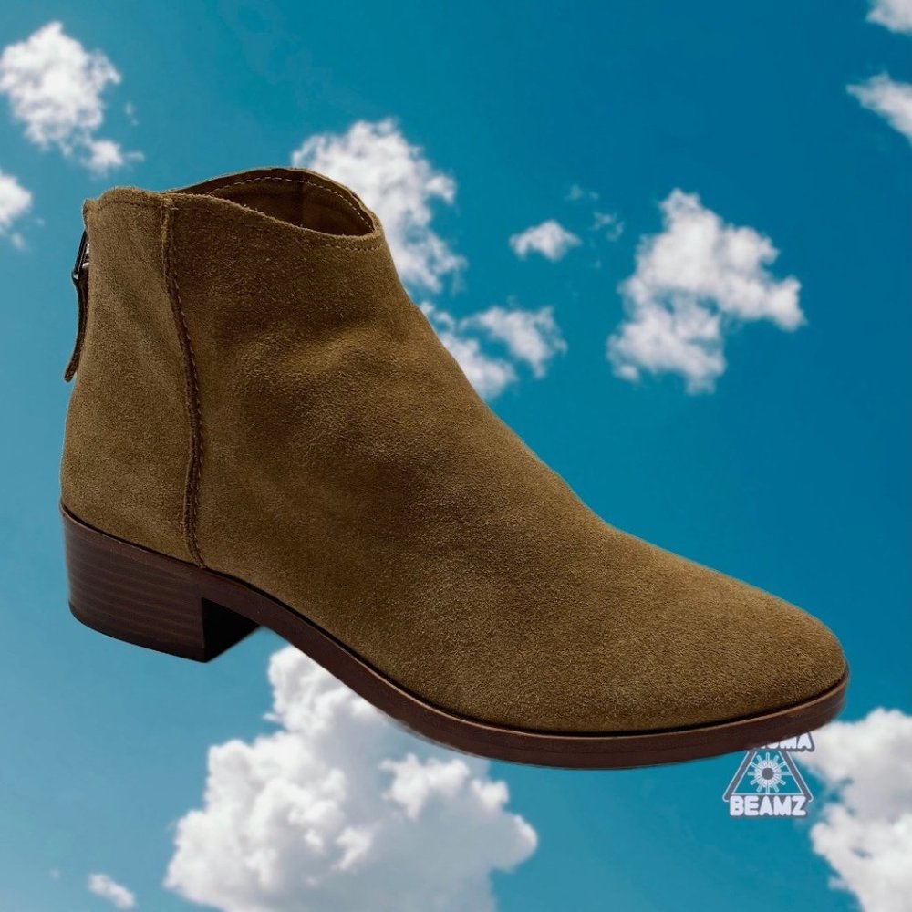 Dolce Vita Tan Suede Leather Chelsea Boots 9.5
